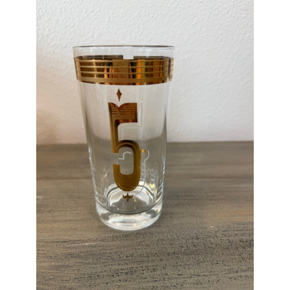 Partial set vintage "Drinks by the Numbers" highball glasses 1, 3, 4, 5, 7, 8 - Picture 12 of 16